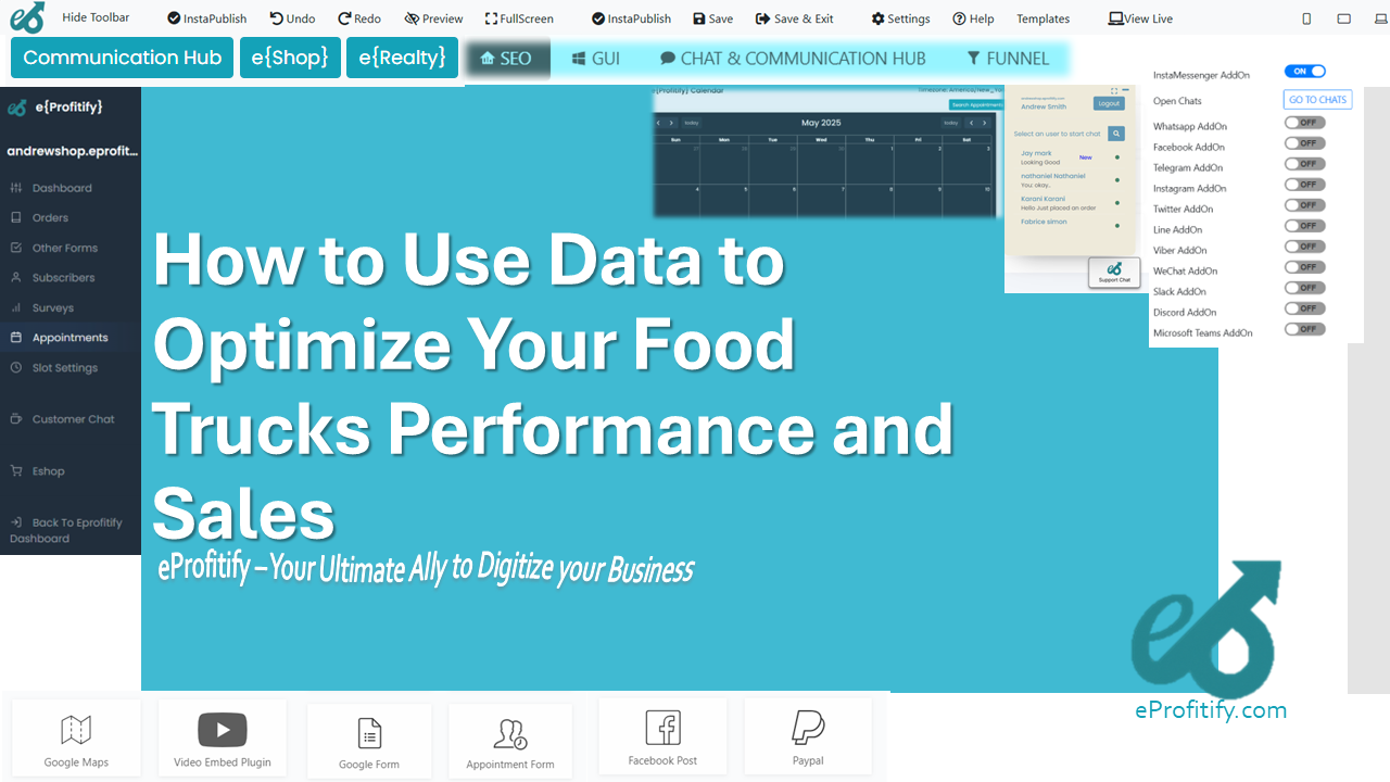 How to Use Data to Optimize Your Food Trucks Performance and Sales